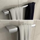 Kit De Acessórios Para Banheiro Cromado Master 4 Peças