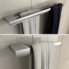 Kit De Acessórios Para Banheiro Cromado Master Duplo 4 Peças