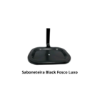 Kit de Acessorios Para Banheiro em Metal Black Piano Luxo 5 P