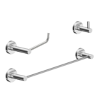 Kit De Acessórios Para Banheiro Escovado 3 Peças 2030at Grego