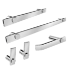 Kit De Acessórios Para Banheiro Escovado 5 Peças 2070pm Grego