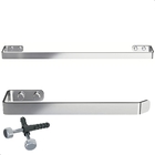 Kit De Acessórios Para Banheiro Inox E Cromado 4 Peças Max