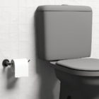 Kit De Acessórios Para Banheiro Lavabo Preto Fosco Atenas