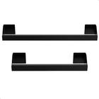 Kit De Acessórios Para Banheiro Preto 5 Peças Master Slim Df