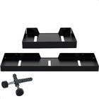 Kit De Acessórios Para Banheiro Preto Fosco 6 Peças