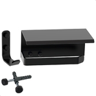 Kit De Acessórios Para Banheiro Preto Fosco 6 Peças Max