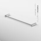 Kit de Acessórios para Banheiro Troia Prata Alto Brilho 4 Peç