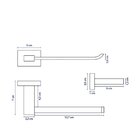 Kit De Acessórios Para Lavabo (Mondrian Rosé Gold)