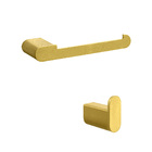 Kit De Acessórios Para Lavabo (picasso Dourado Fosco)