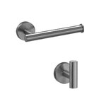 Kit De Acessórios Para Lavabo (tarsila Grafite Escovado)