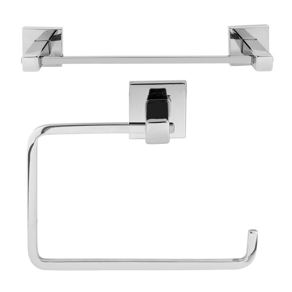 Kit De Acessórios Para Lavabo Top (ducon Square Cromado)