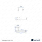 Kit De Acessórios Para Lavabo Top (tarsila Grafite Fosco)