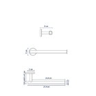 Kit De Acessórios Para Lavabo Top (tarsila Preto Fosco)