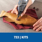 Kit de Acessórios para Madeira de Lixar e Furar Dremel 733 20 Peças