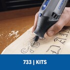 Kit de Acessórios para Madeira de Lixar e Furar Dremel 733 20 Peças