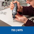 Kit de Acessórios para Madeira de Lixar e Furar Dremel 733 20 Peças