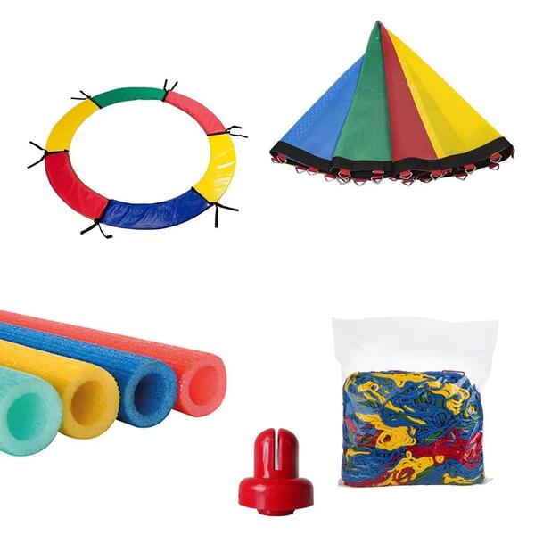 Kit De Acessórios Premium Para Reposição Cama Elástica De 3,6