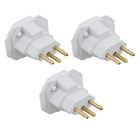 Kit de Adaptador 1 tomada  Branco Lexman