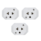 Kit de Adaptador 1 tomada  Branco Lexman