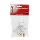 Kit de Adaptador 1 tomada  Branco Lexman
