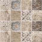 Kit de Adesivo Revestimento Pedra Botticino Marrom 20x20cm