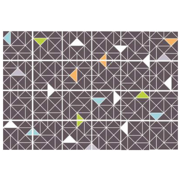 Kit de Adesivos Azulejo Cinza 15x15cm 24 peças Inspire