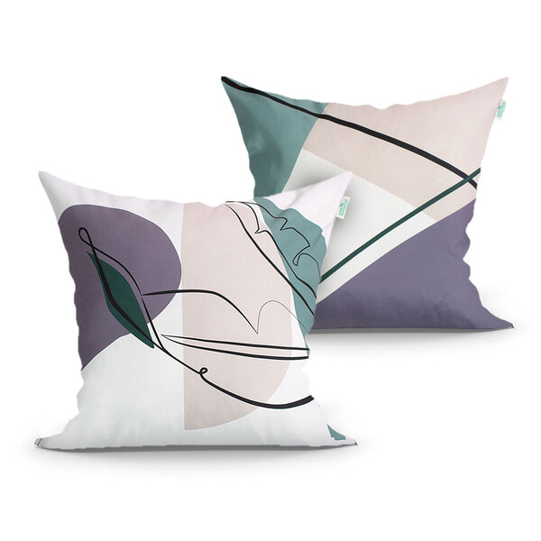 Kit De Almofada Cinza Decorativa Para Sala Ou Quarto 2 Unidad