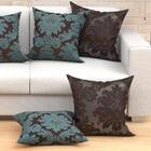 Kit De Almofada Clássica Grande Para Sala 60cm X 60cm 6 Unida