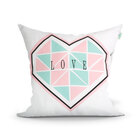 Kit De Almofada Decorativa 3 Unidades Branca Estampada 45cm X