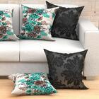 Kit De Almofada Grande Para Sala 60cm X 60cm 6 Unidades Com R