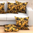 Kit De Almofada Para Sala Floral Siena Grande 4 Unidades 60cm