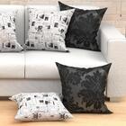 Kit De Almofada Para Sala Grande 60cm X 60cm 6 Unidades Com R