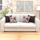 Kit De Almofada Para Sofá Estampada Tabaco 4 Unidades 45cm X