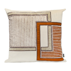 Kit De Almofadas Bordadas Bug Decor 50x50 Veludo Com Enchimen