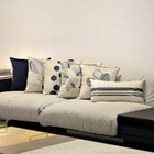 Kit De Almofadas Decorativas Floral Azul Marinho 50x50 Veludo