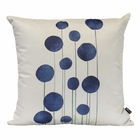 Kit De Almofadas Decorativas Floral Azul Marinho 50x50 Veludo