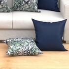 Kit De Almofadas Vivace Azul 6 Unidades Cheias 60cm X 60cm Co