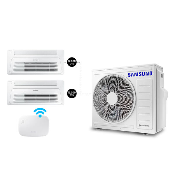 Kit De Ar Condicionado Bi-split Wind Free 2xcst 1 Via Kit (22