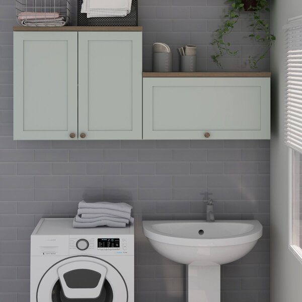 Kit De Armários Aéreos Para Área De Serviço 100% Mdf Acquafle