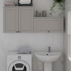 Kit De Armários Aéreos Para Área De Serviço 100% Mdf Acquafle