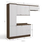 Kit De Armários De Cozinha Colonial 5 Peças 2 50m Cb426 Prove