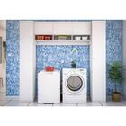 Kit De Armários Multiuso Lavanderia 05 Portas Branco Phoenix