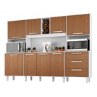 Kit De Armários Para Cozinha Mdp 8 Portas 3 Gavetas Apollo Br