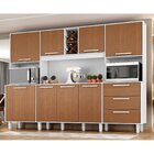 Kit De Armários Para Cozinha Mdp 8 Portas 3 Gavetas Apollo Br