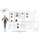 Kit De Armários Para Cozinha Mdp 8 Portas 3 Gavetas Apollo Ci