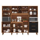 Kit De Armários Para Cozinha Mdp 8 Portas 3 Gavetas Apollo Ci