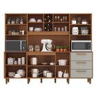 Kit De Armários Para Cozinha Mdp 8 Portas 3 Gavetas Apollo Ci