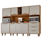 Kit De Armários Para Cozinha Mdp 8 Portas 3 Gavetas Apollo Ci