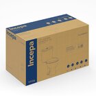 Kit De Bacia Com Caixa Acoplada E Assento Flamingo Incepa Bra