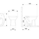 Kit De Bacia Convencional Assento Pp E Complementos De Instal